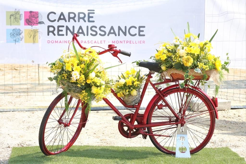 Pose de la 1er Pierre du projet Carré Renaissance à Montpellier <a href="/vinciimmobilier/">VINCI Immobilier</a> <a href="/BouyguesImmoBe/">Bouygues Immo Be</a> SERM / SA3M <a href="/groupe_altemed/">ALTÉMED</a>