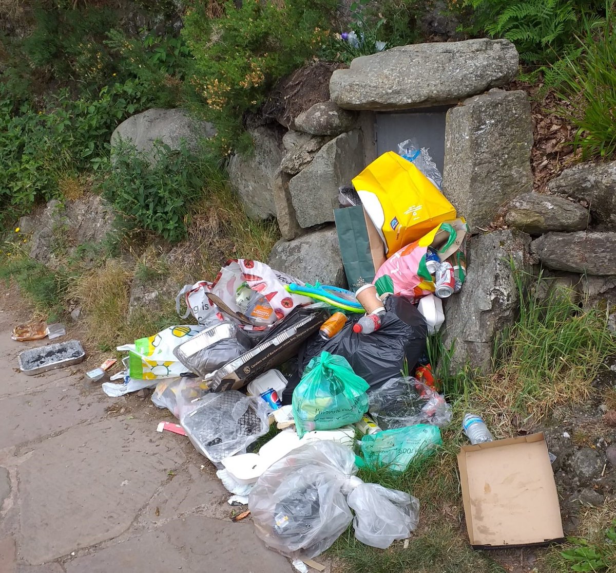 Most people who visit the National Park respect the landscape, so it’s disappointing that in recent weeks our Ranger service have had to issue £200 penalties on two occasions for littering.

If there are no bins or bins are full, please take your rubbish home with you.