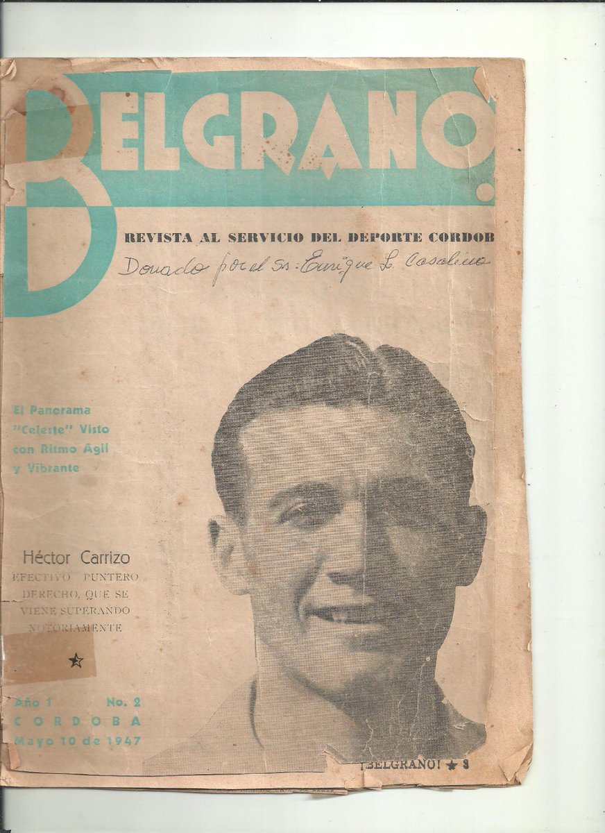 Historia Belgrano on Twitter "RT BelgranoCultura Ejemplar de Revista