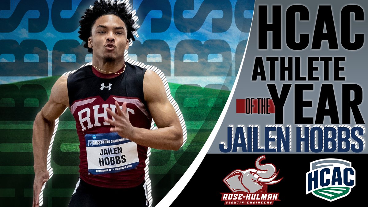 HCAC | 2022-23 Athlete of the Year

Congrats to Jailen Hobbs of @RHITsports, named the 2022-23 HCAC Athlete of the Year for men's sports following a standout junior campaign that included ✌️ All-American honors in ✌️ sports.

bit.ly/3OHbush

#TheHeartOfD3