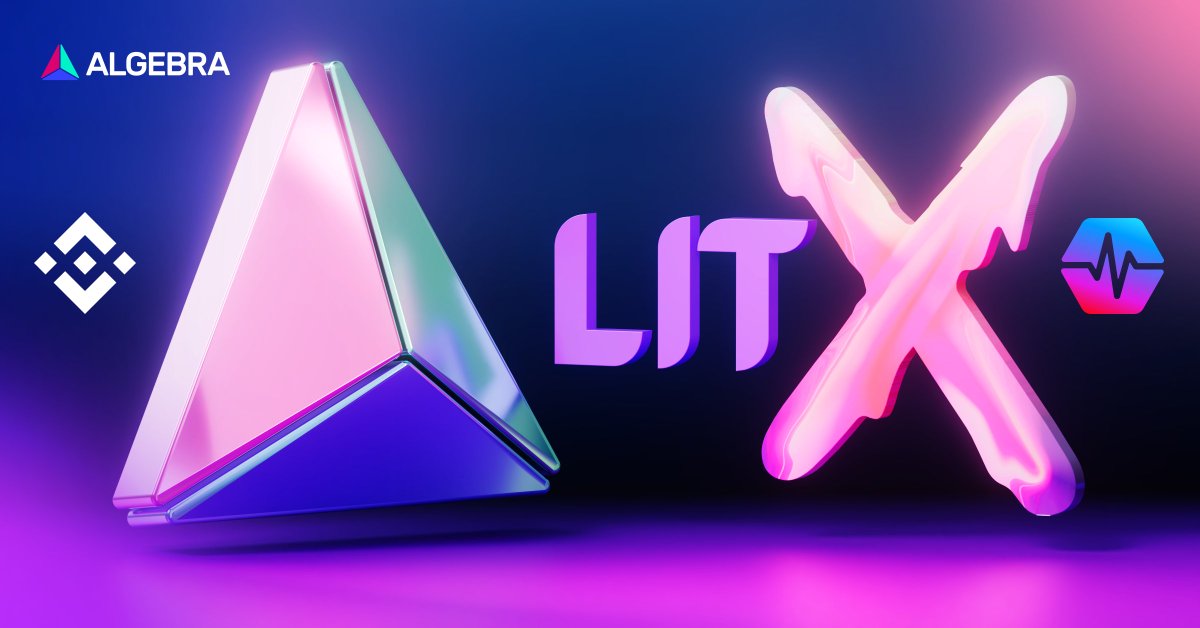 CryptoAlgebra's tweet photo. Algebra #DEX Engine partners with Lit-X, a brand-new DEX on #BNB & #PulseChain by @droplitdrip.

Get ready for seamless #trading, reduced fees, & vibrant liquidity powered by Algebra, with enhanced capital efficiency & cutting-edge tech on @PulsechainCom & @BNBCHAIN: https://t.co/qJbDU0Rlz1.
