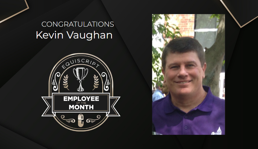 Equiscript's tweet photo. Congratulations to Kevin, Equiscript's Employee of the Month for April! Thank you for all your hard work. #goals #employeeofthemonth #HR #equiscript https://t.co/wKrKniAMex