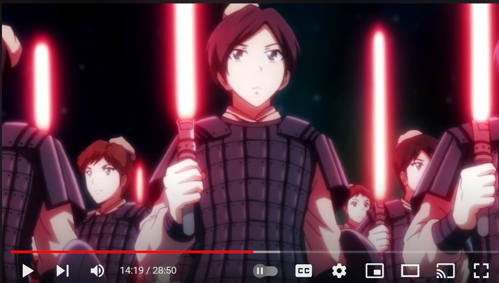 WHY DO THEY HAVE LIGHTSABERS