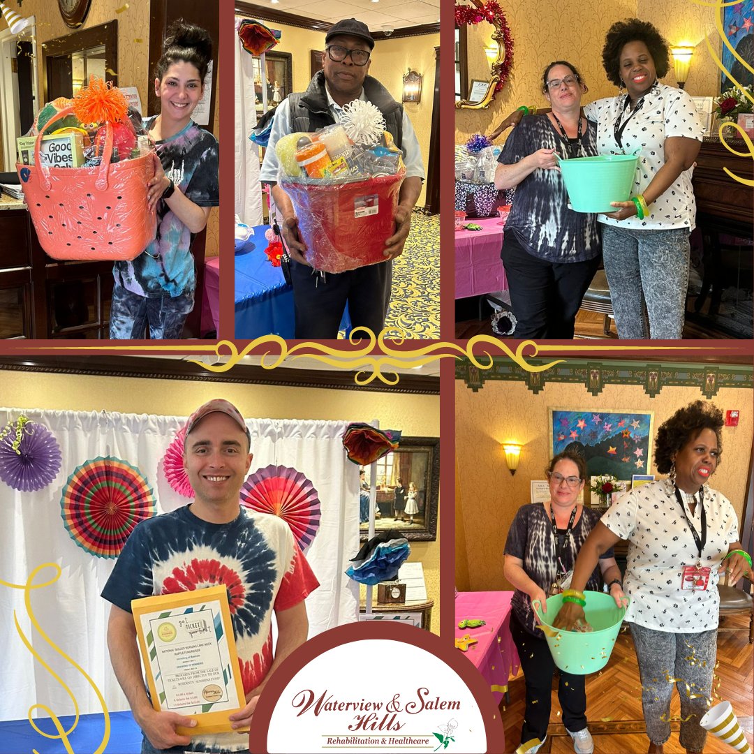 Impactful giving can bring about big change! We’d like to thank everyone who contributed to the National Skilled Nursing Care Week raffle fundraisers for our Salem and Waterview Hills facilities. Thanks to everyone for their generosity!

#NursingCare #Fundraisers #GivingBack
