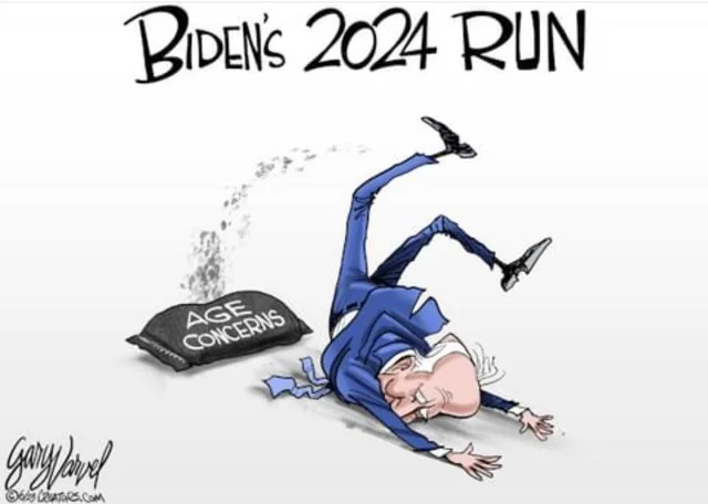 WallStreetMav's tweet photo. Here we go ... 👀🚨

What do you think? Is Joe Biden too old to run again?

He will be 82 years old if re-elected. 86 years old at the end of a 2nd term. How old is too old? https://t.co/TlYJwGR58M