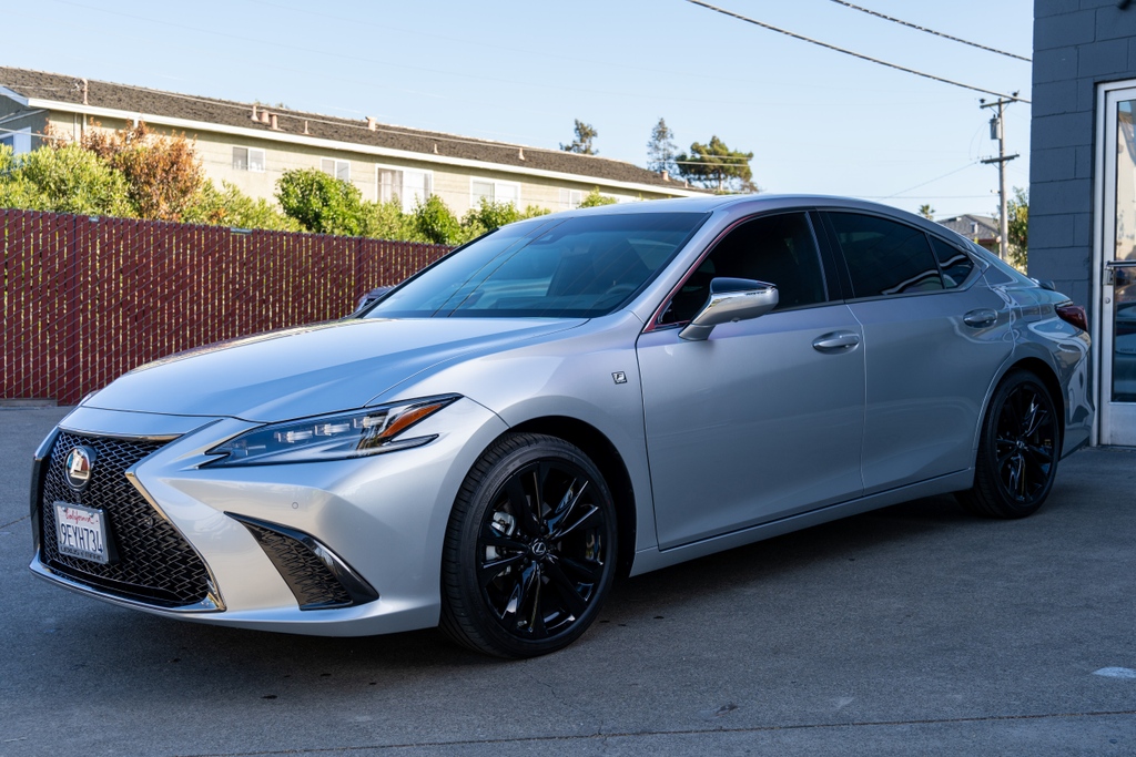 Just like this 2023 Lexus ES F Sport, the windows are tinted with Lluamr CTX. This Lexus has 50% on the Front Sides and 20% on the Rear Sides and Rear Windshield. #lexus #lexuses #lexusfsport #fsport #windowtint #llumarctx #ocdetailing #bayarea #sfbayarea #fremont