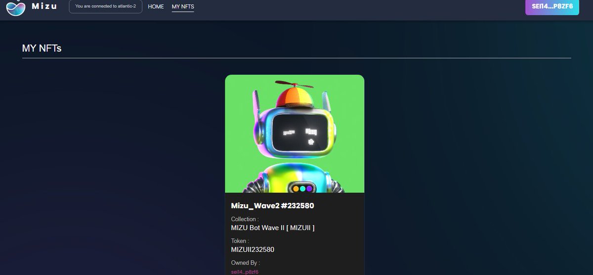 I have minted nft
<a href="/MizuMarket/">Mizu | The Sei Marketplace</a>