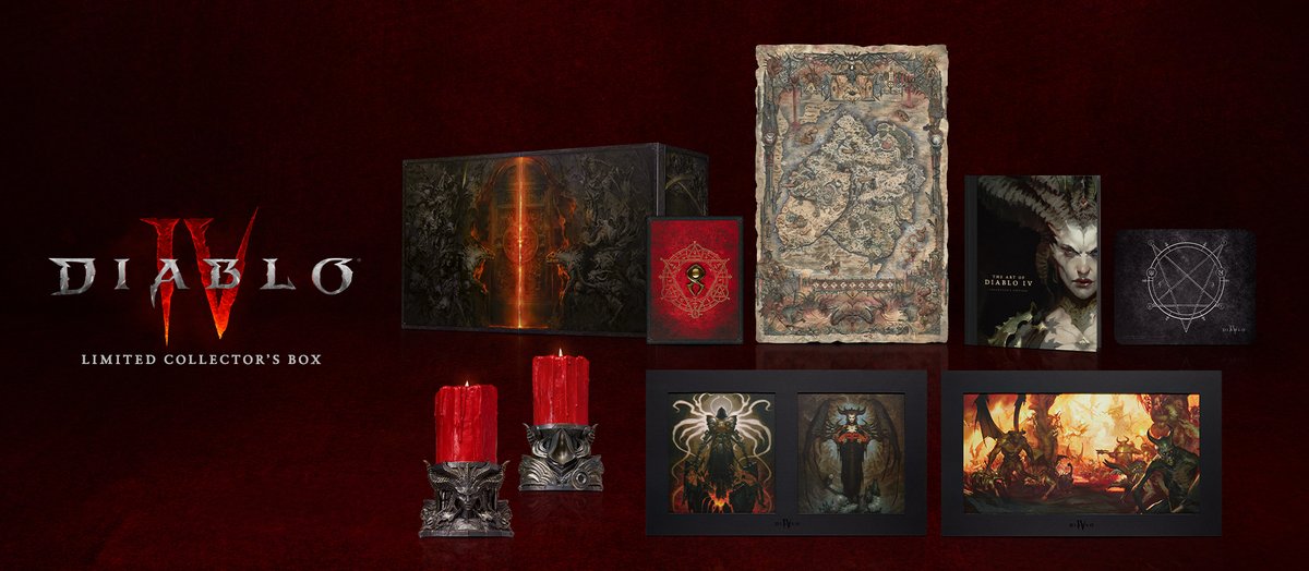 🔥 GIVEAWAY TIME 🔥 Follow @xboxuk & RT this tweet to enter! 🌹 Grand prize: Diablo IV Limited Collector’s Box + Digital Code 😈 3 Runner ups: 1 x Digital Code for Diablo IV