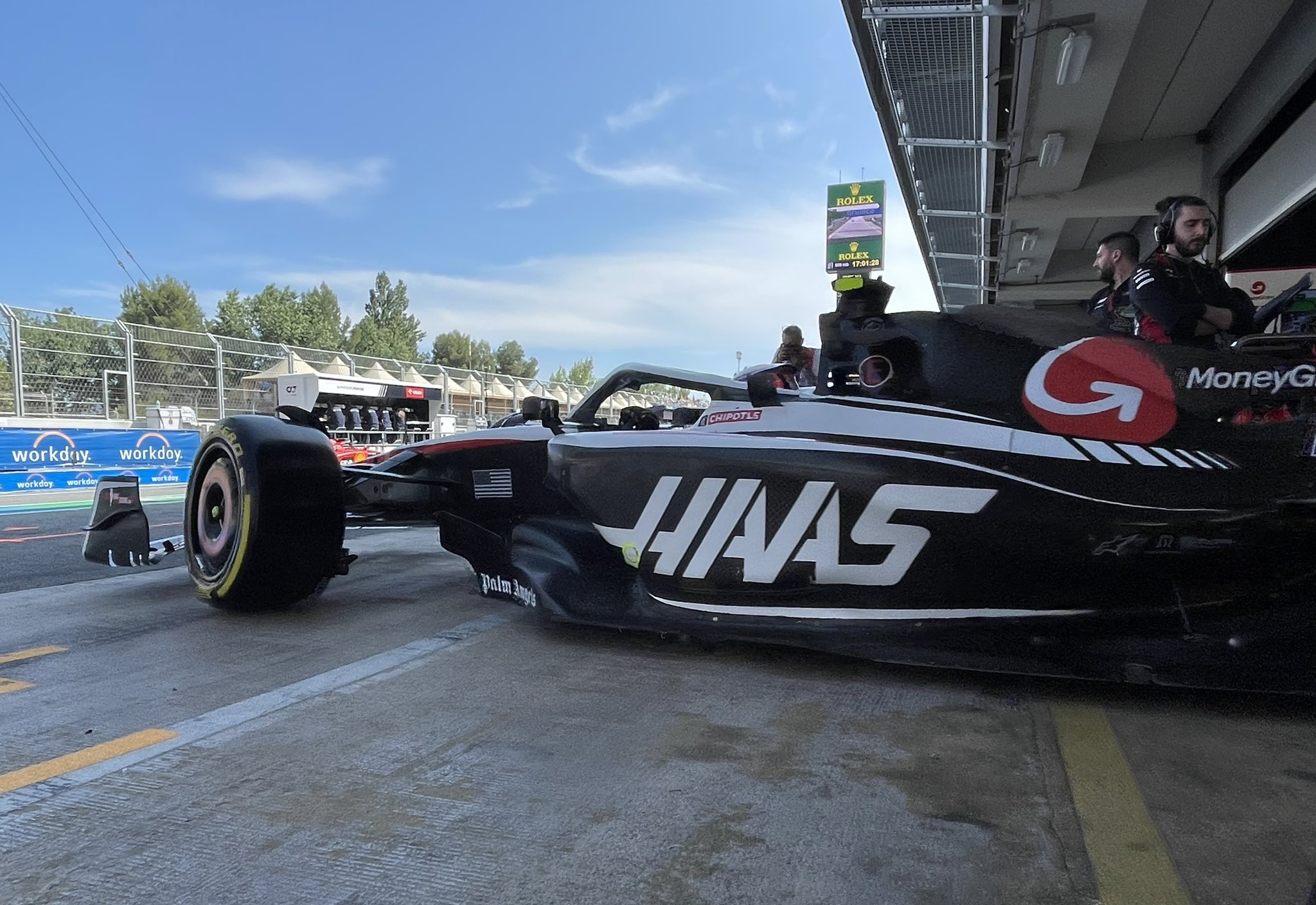 MoneyGram Haas F1 Team on Twitter: "Nico and Kevin head out. They're both  beginning on the 🟡 medium tires. #HaasF1 #SpanishGP #FP2  https://t.co/hxC8WtwGDy" / Twitter