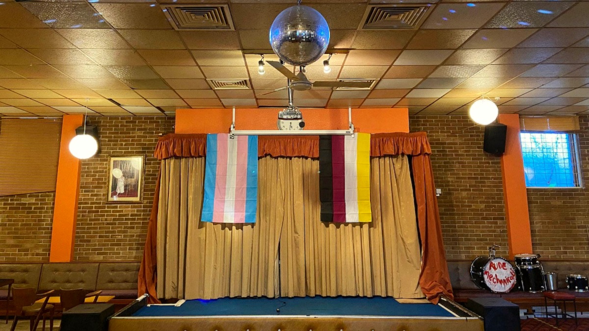 🏳️‍🌈HAPPY PRIDE MONTH!🏳️‍⚧️

At the Walthamstow Trades Hall it's ALWAYS Pride because Pride means everyone is loved and everyone is welcome. That's why you'll see us fly the flag out the front all year round ❤️‍🔥