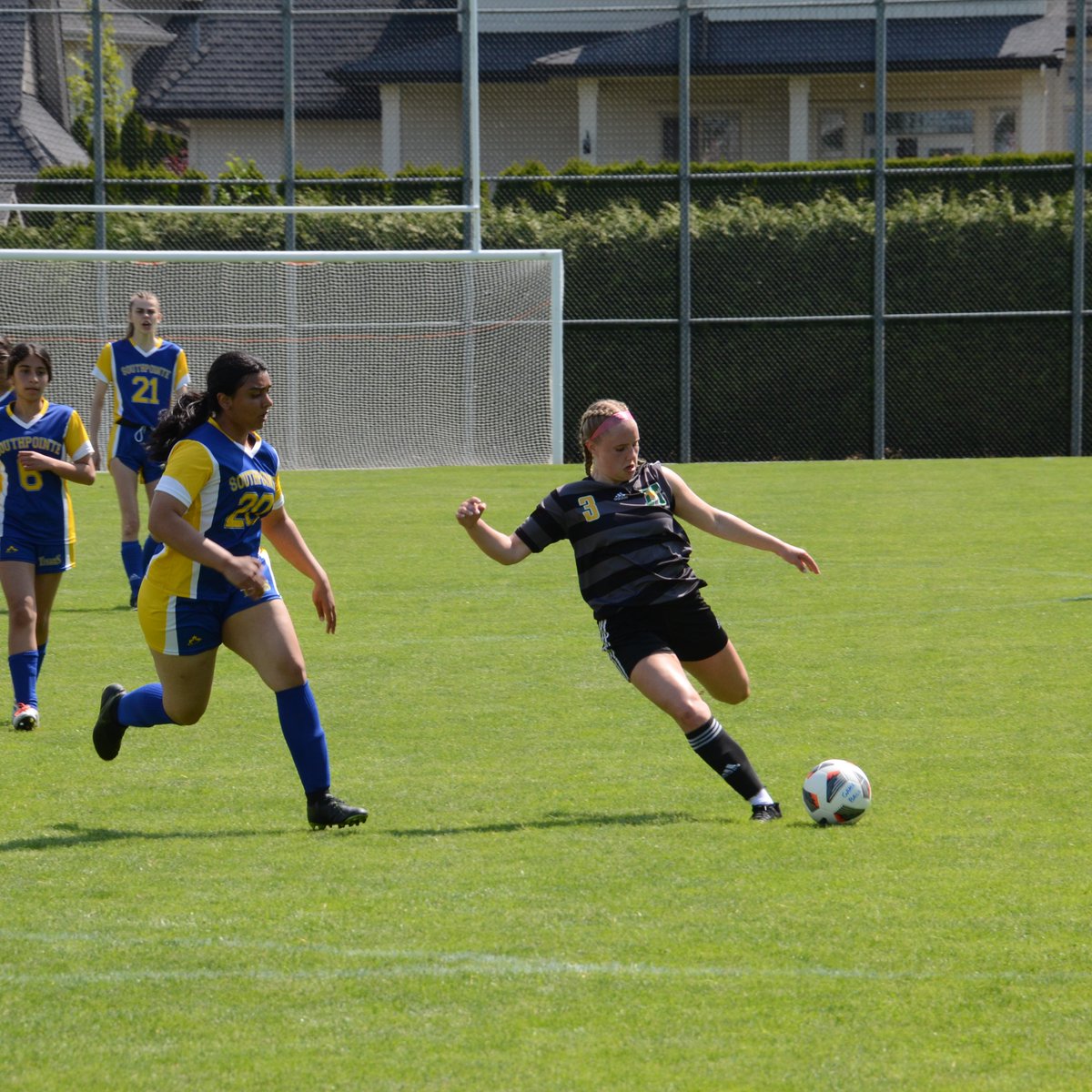 Final day of the 'A' Girls Soccer Provincials! The fight for 3rd place will take place at 10:45AM on Field 2 between Credo Christian and Pacific Academy! The championship game will be at 11:45AM on Field 3 between Southridge and Immaculata! 
<a href="/BCSchoolSports/">BC School Sports</a> 
#BCSSProvincials