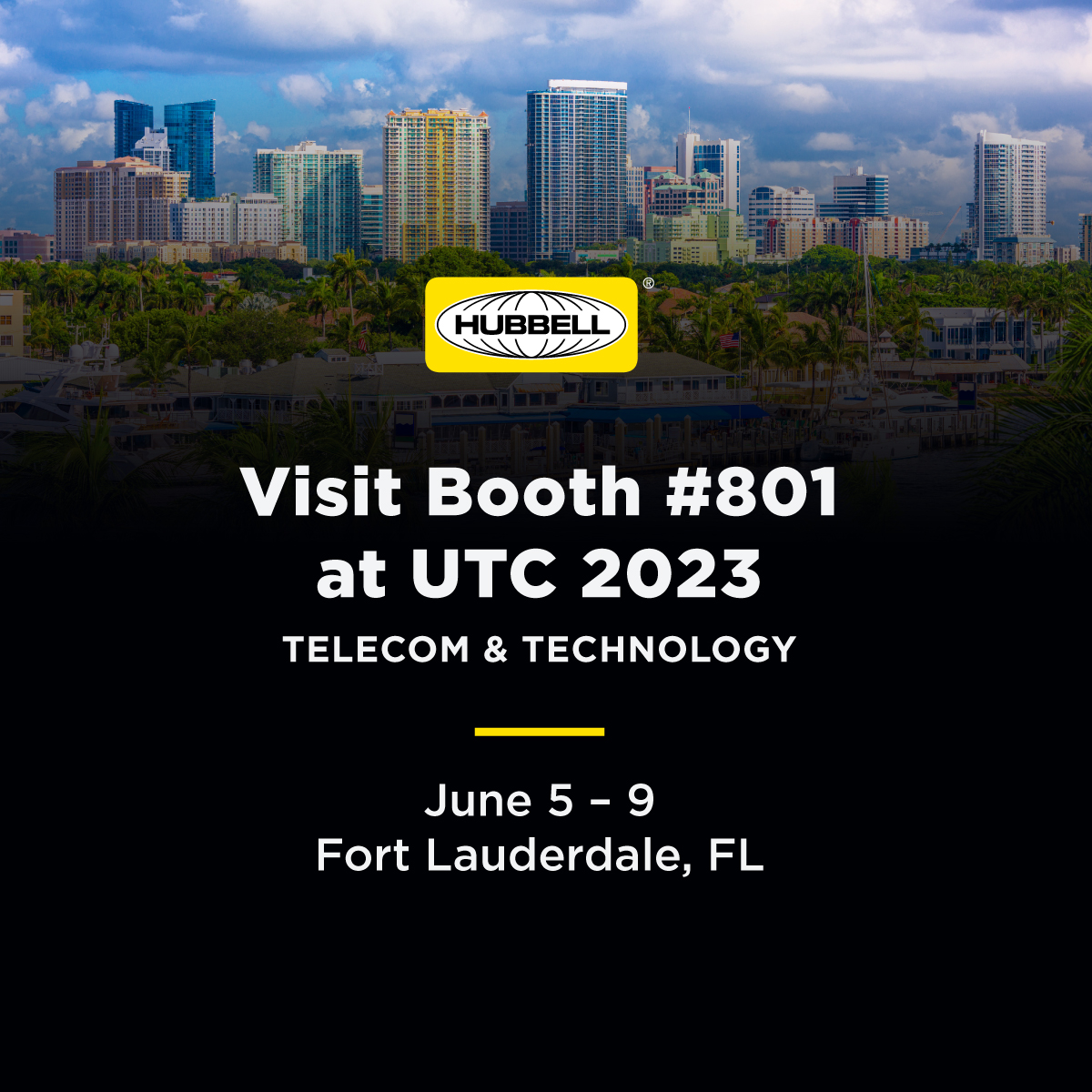 Hubbell Power Systems (@hubbellpowersys) on Twitter photo We’ll be at <a href="/UTCNow/">Utilities Technology Council</a> Expo in Fort Lauderdale, FL from June 5-9 at booth 801. Our team of experts are ready to chat about everything from FTTX/Fiber Splice closures to Ripley tools and Quazite enclosures. We look forward to seeing you there! We’ll be at <a href="/UTCNow/">Utilities Technology Council</a> Expo in Fort Lauderdale, FL from June 5-9 at booth 801. Our team of experts are ready to chat about everything from FTTX/Fiber Splice closures to Ripley tools and Quazite enclosures. We look forward to seeing you there!