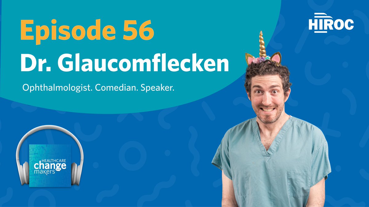 HIROCGROUP's tweet photo. An honest and hilarious new episode of our Healthcare Change Makers #podcast just dropped! Our guest @DGlaucomflecken gives us insight into his journey as a popular content creator, the growing idea of professionalism in #healthcare, and more!

Listen now: https://t.co/rMxcbh2ZcE https://t.co/J0wYQ7QqvS