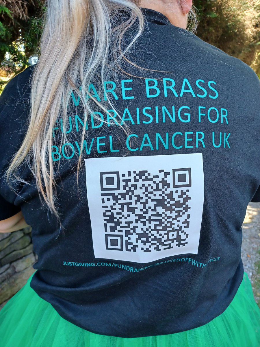 We're at the Whit Friday marches playing Sugar Plum Fairy in honour of our dear friend Steve Munn, fundraising for <a href="/bowelcanceruk/">Bowel Cancer UK</a>. Please donate whatever you can at justgiving.com/fundraising/br…