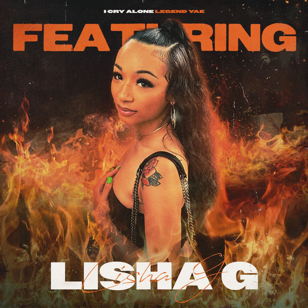STREAM “I CRY ALONE” by <a href="/1legendyae/">Legend Yae</a> Prod. <a href="/1stclassflyght/">1stclass</a> 
Track #8 feat. Lisha G + <a href="/SlimeDollaz_/">SneakyShooter🧟‍♂️</a> 
legendyae.lnk.to/ICRYALONE?fbcl…