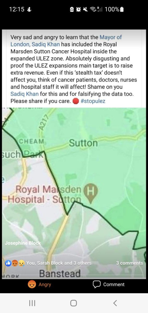 cherryconsults's tweet photo. I need everyone to help #stopulez 
#sadiqkhan how can you live with yourself knowing you're putting a tax on end of life care. Well done!! PLEASE HELP STOP THIS STUPID EXPANSION. https://t.co/XJTKB2hSGg
