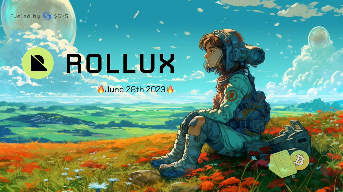 algochic's tweet image. Hey everyone, glad to be the freshest face in the $SYS marketing team 💁🏻♀️
Never been a big fan of CT but for the love of the #SYSARMY I've decided to jump in! 
Help me grow, folks😜
Since @RolluxL2 launch date was announced, here's a thread on why it's probably nothing...
👇🧵