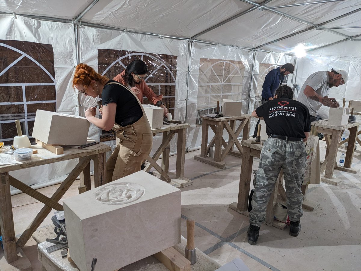 Thank you to all who have taken part & supported @Wren300M Stone Carving Competition including @HolySepulchreUK @thebcc_london @StonewestLTD @CGLArtSchool @MoultonCollege @CoMasons @TCreatDimension @HeritageFundUK @dioceseoflondon @cityoflondon