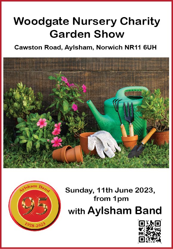 Come and join us for an afternoon of relaxation, fun and plant shopping at the Woodgate Nursery Charity garden show. 11th June, from 1pm