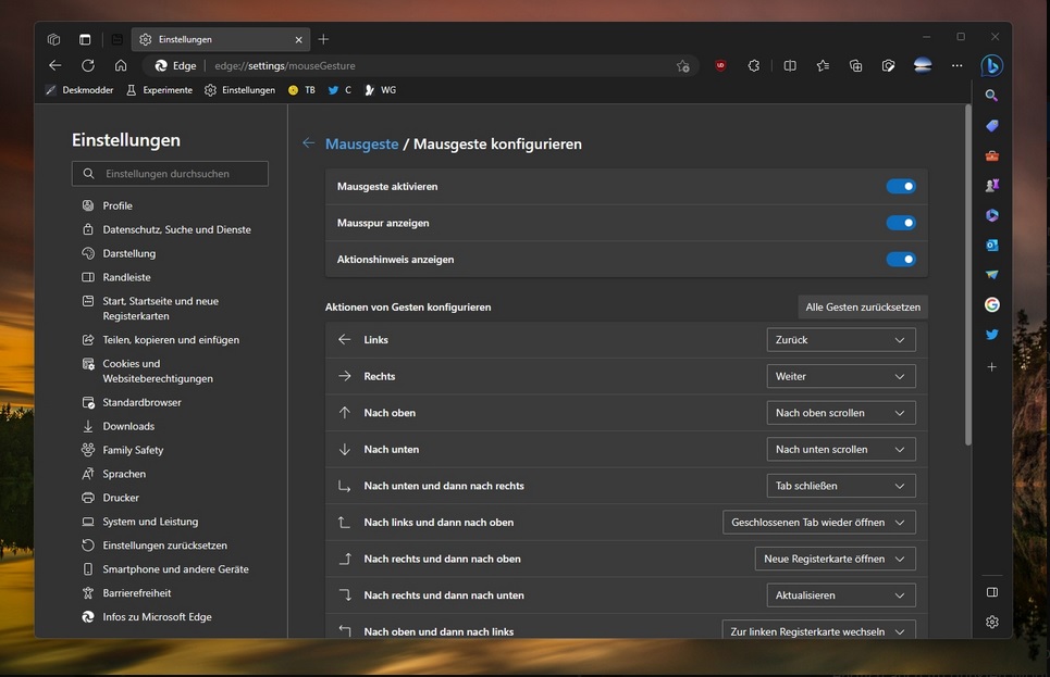 Winbuzzer on twitter microsoft edge s mouse gestures arrive to bring