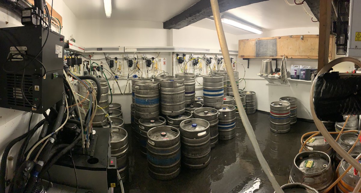 Hellllooooo freshly scrubbed cellar. Nice to see you again.! 🤩

#publife