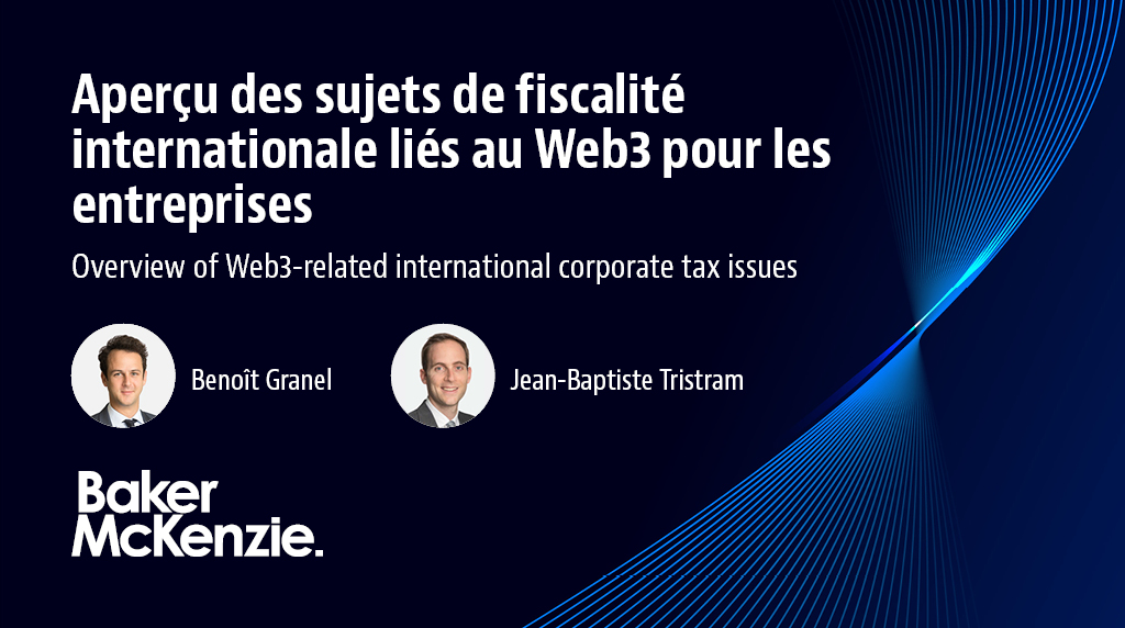 Benoît Granel et Jean-Baptiste Tristram proposent un état des lieux puis une tentative d'application des règles actuellement disponibles à deux cas d'usage pour les #entreprises qui s'intéressent à l'écosystème des #cryptomonnaies. #fiscalité lnkd.in/eu8EuWM5
