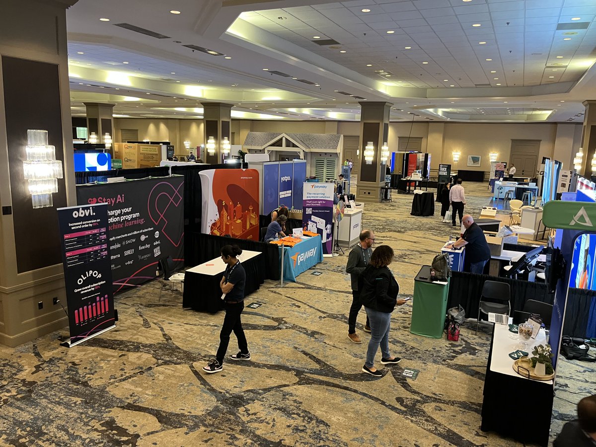 We're at the final day of @Sub_Summit in Dallas! 🎉 We've had an incredible time connecting with #subscriptionindustry leaders and discovering the latest trends. 🚀 We're excited to make the most of Day 3!✨ #SubSummitDallas #SubSummit #paymentprocessing #paymentinnovation