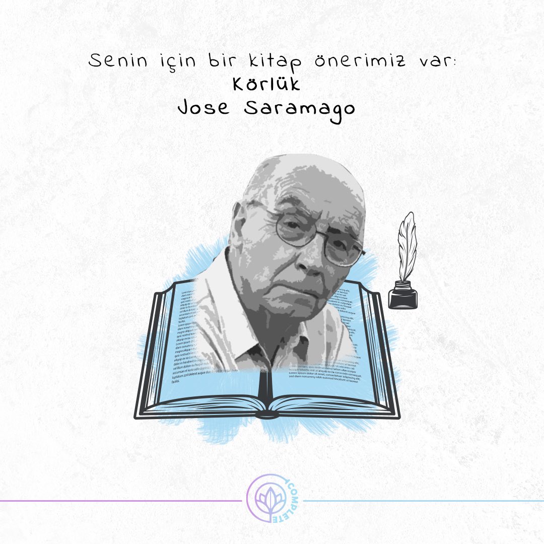 Senin için bir kitap önerimiz var😌
Okuyanlar varsa yorumlara alalım👇🏻

#complete #kitapönerisi #körlük #josesaramago