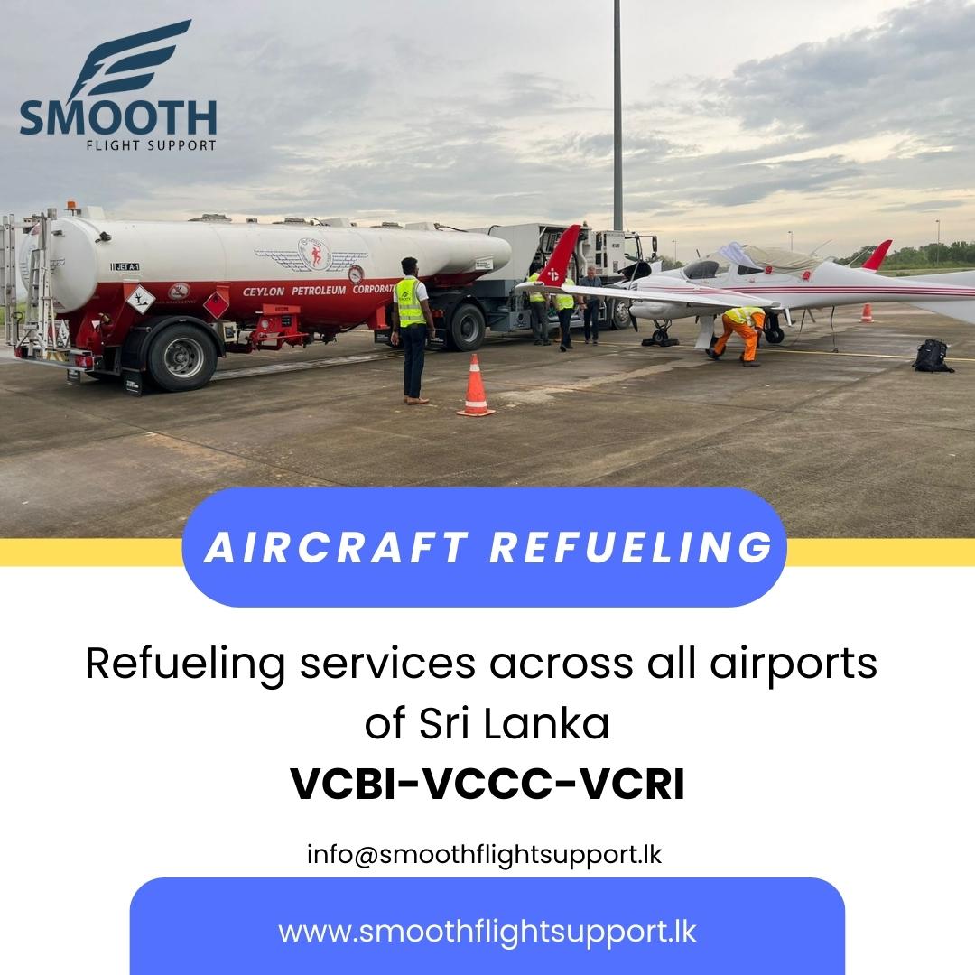 SFS provide refueling services across all airports in sri lanka.
Please contact us for any aviation's solutions.
+94 76 306 1800
+94 31 435 4400
info@smoothflightsupport.lk
#aviationmanagement #aviationconsulting #aviationindustry #aviationbusiness #businessaviation #