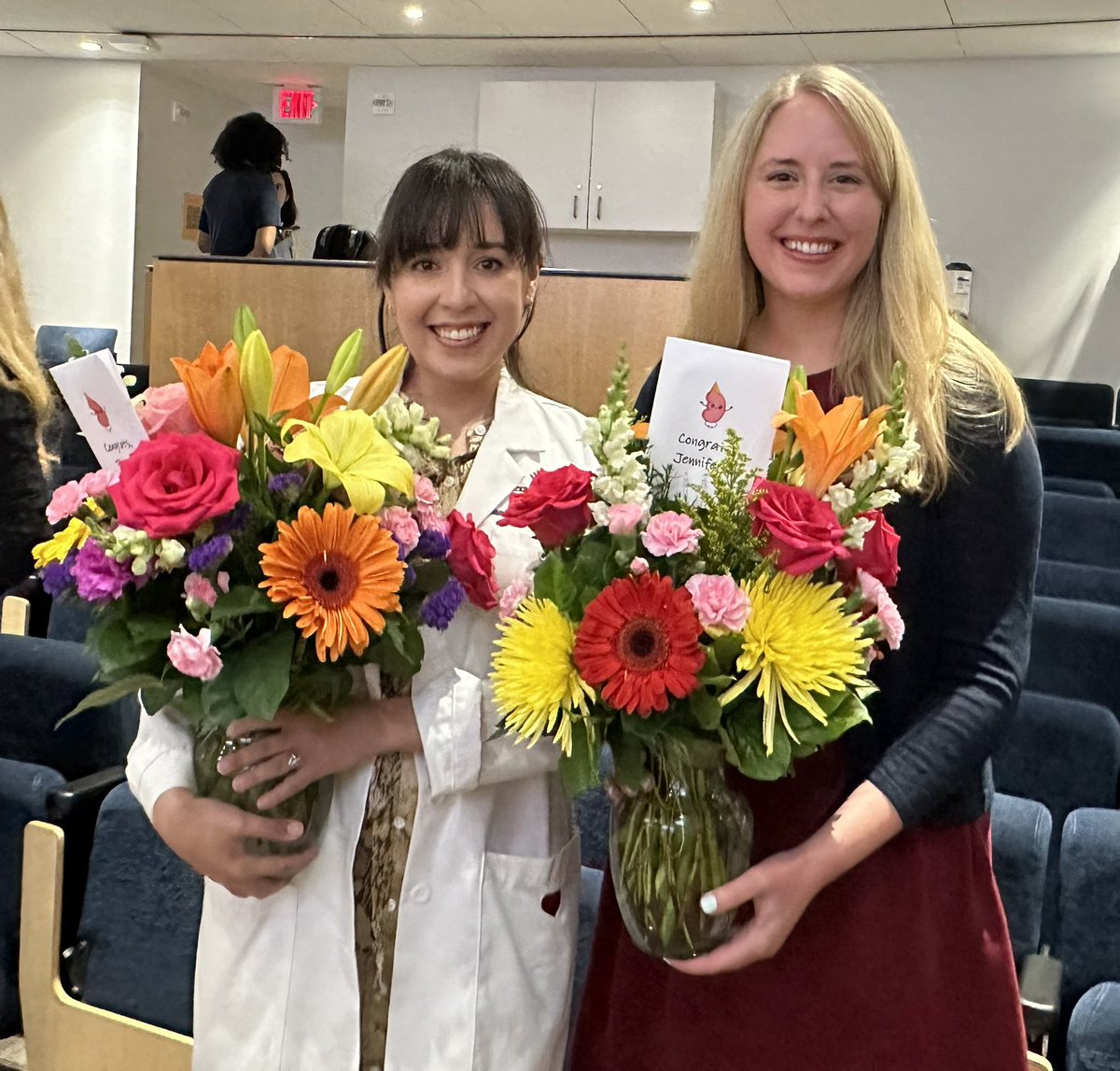 BCM Pediatric Renal Fellowship (@bcmpedsrenal) on Twitter photo So proud of our amazing team kidney residents Bianca <a href="/itskidneysaenz/">KidneySaenz (sounds like “signs”)</a> (future renal fellow 🫘) & Jennifer (future GI but lover of the kidney 🥰) for presenting their research at the Baylor Pediatric Grand Rounds! 🙇♀️ Big shoutout to their mentors <a href="/DrLeyatTal/">Leyat Tal, MD</a> & <a href="/AlisaAcosta1210/">Alisa Acosta</a>! 🤗 So proud of our amazing team kidney residents Bianca <a href="/itskidneysaenz/">KidneySaenz (sounds like “signs”)</a> (future renal fellow 🫘) & Jennifer (future GI but lover of the kidney 🥰) for presenting their research at the Baylor Pediatric Grand Rounds! 🙇♀️ Big shoutout to their mentors <a href="/DrLeyatTal/">Leyat Tal, MD</a> & <a href="/AlisaAcosta1210/">Alisa Acosta</a>! 🤗