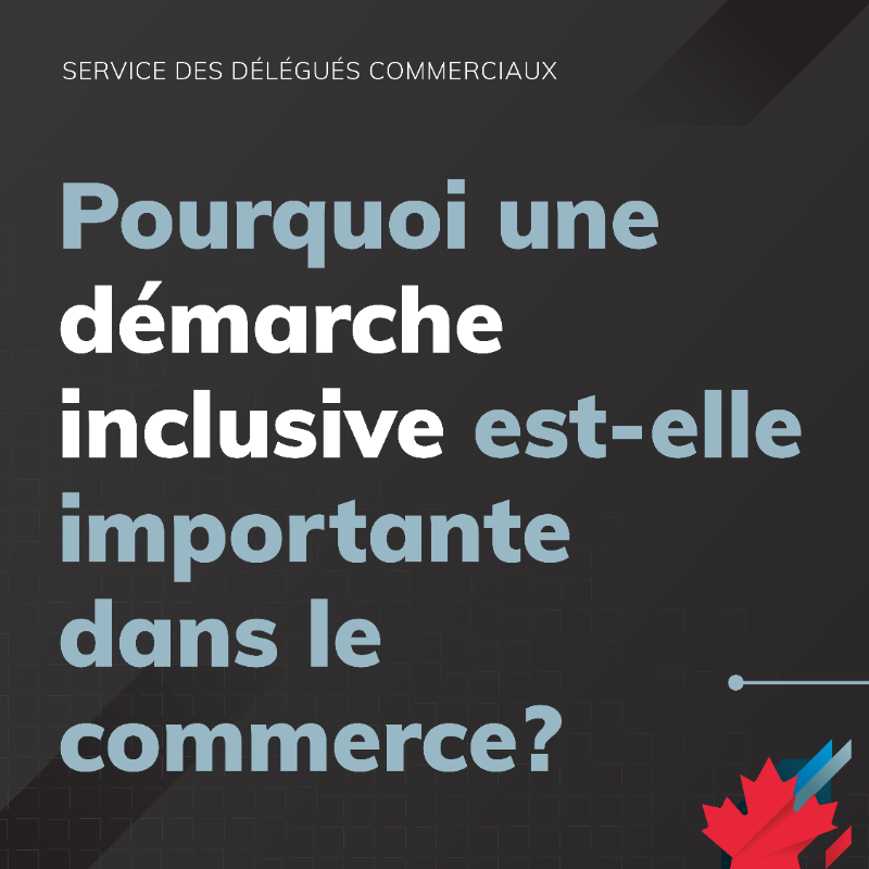 SDC_TCS's tweet photo. Lorsqu'il s'agit de politiques commerciales et de la négociation d'accords de libre-échange, il est essentiel de s’assurer que le Canada adopte une approche #inclusive en matière de #commerce, afin que tout le monde puisse en bénéficier.