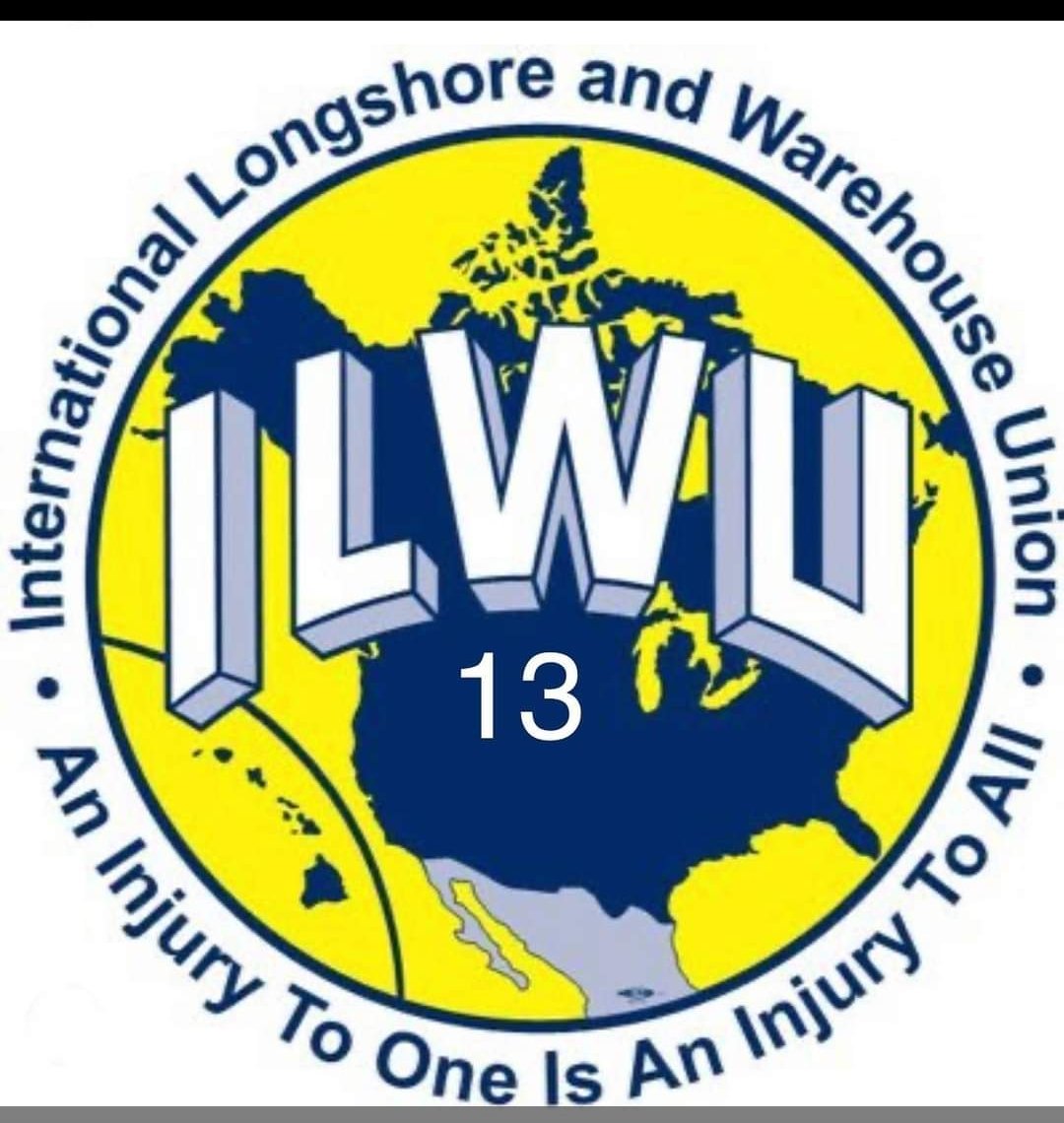 Jah Bless Jah Waterfront. Long Live ILWU. West Coast Longshoreman. From Canada to San Diego. Solidarity is Required. Unity is Strength. Jah Jah Victory. Selassie I. Little David with Jah vs Billionaire Class Shipping Owners Goliath. Jah Rule Number One. Selassie I