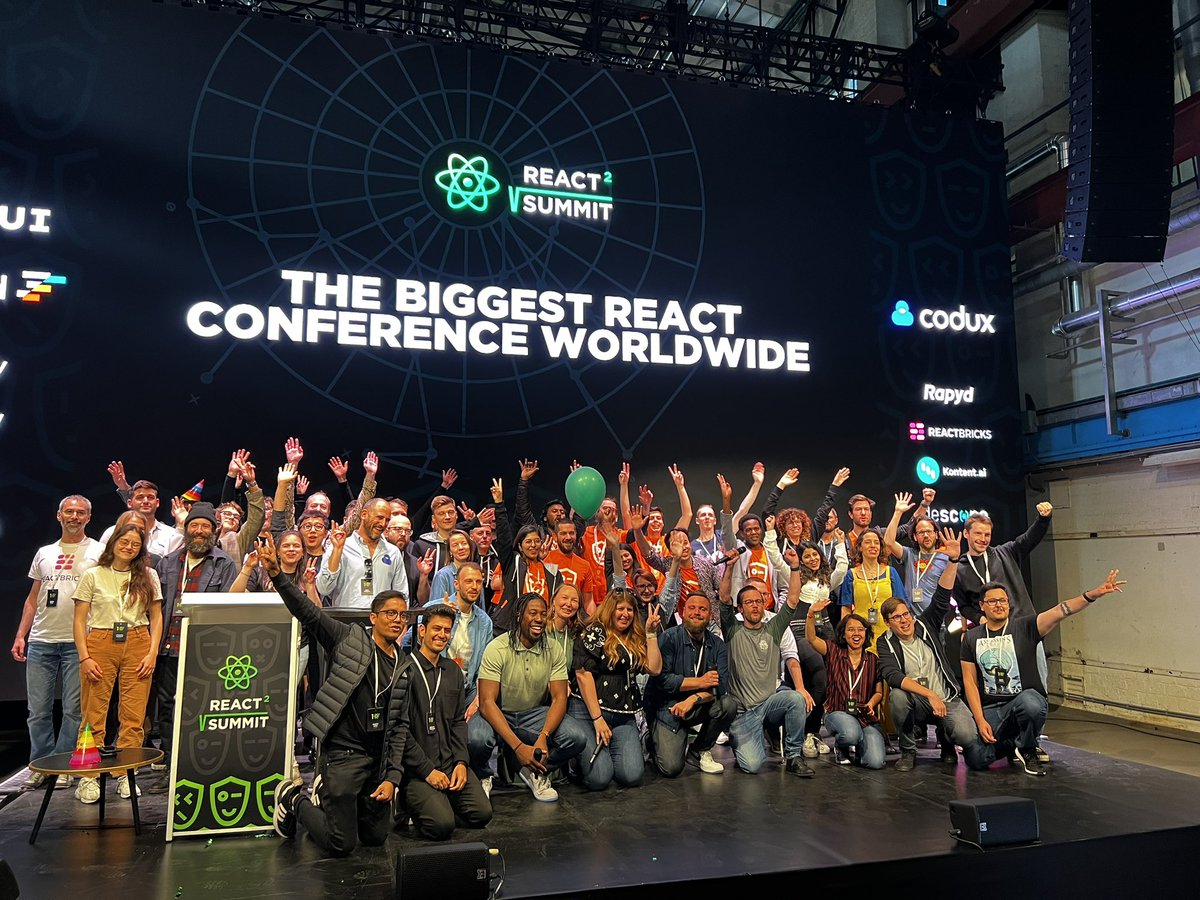 TkDodo's tweet image. Thank you #ReactSummit! What a great conference 🙌