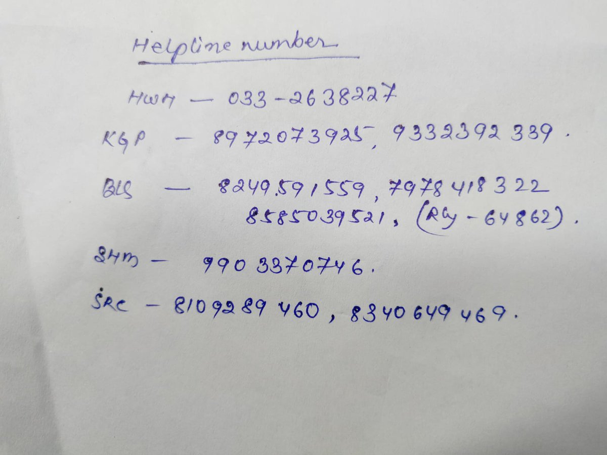 srdcmkgp's tweet image. #helplinenumber 

 NDRF team of 22 members from BLS already reached the site. Another team of 32 members will arrive at the spot shortly. ARME SRC departed at 20.50 hrs.