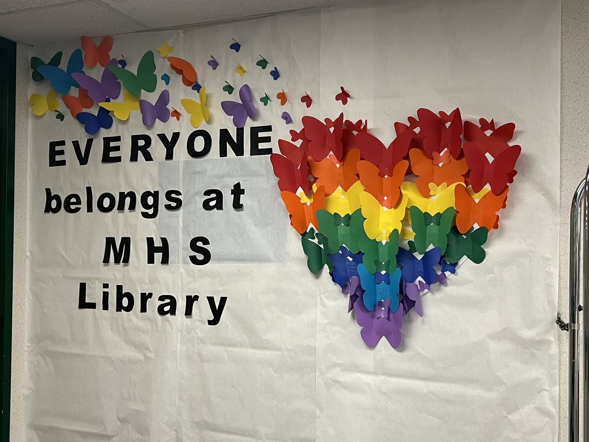 JMarquez_LMS's tweet image. June is Pride Month! Checkout our latest display 💚💛🧡❤️🩷#TeamSISD @MontwoodHS @DMacon_MHSReads @Sparks_Interest @RCondra_ #librariesareforeveryone
