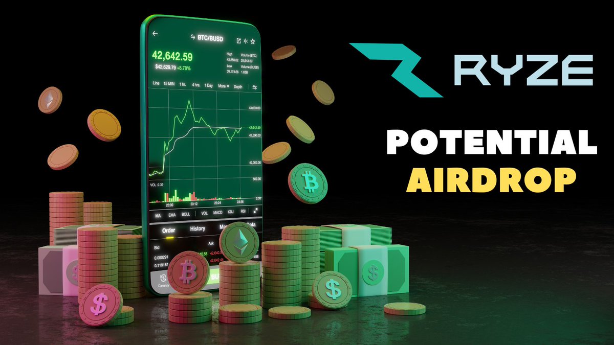 Ryze is set to disrupt the $30 billion worth Crypto Binary Options market with its innovative product launching soon on Arbitrum.

<a href="/Balance_Capital/">Balance</a>, the team behind <a href="/RyzeFi/">Ryze.Fi</a>, is planning for a potential airdrop. 

Let's dive deeper into this thread. #collab

🧵