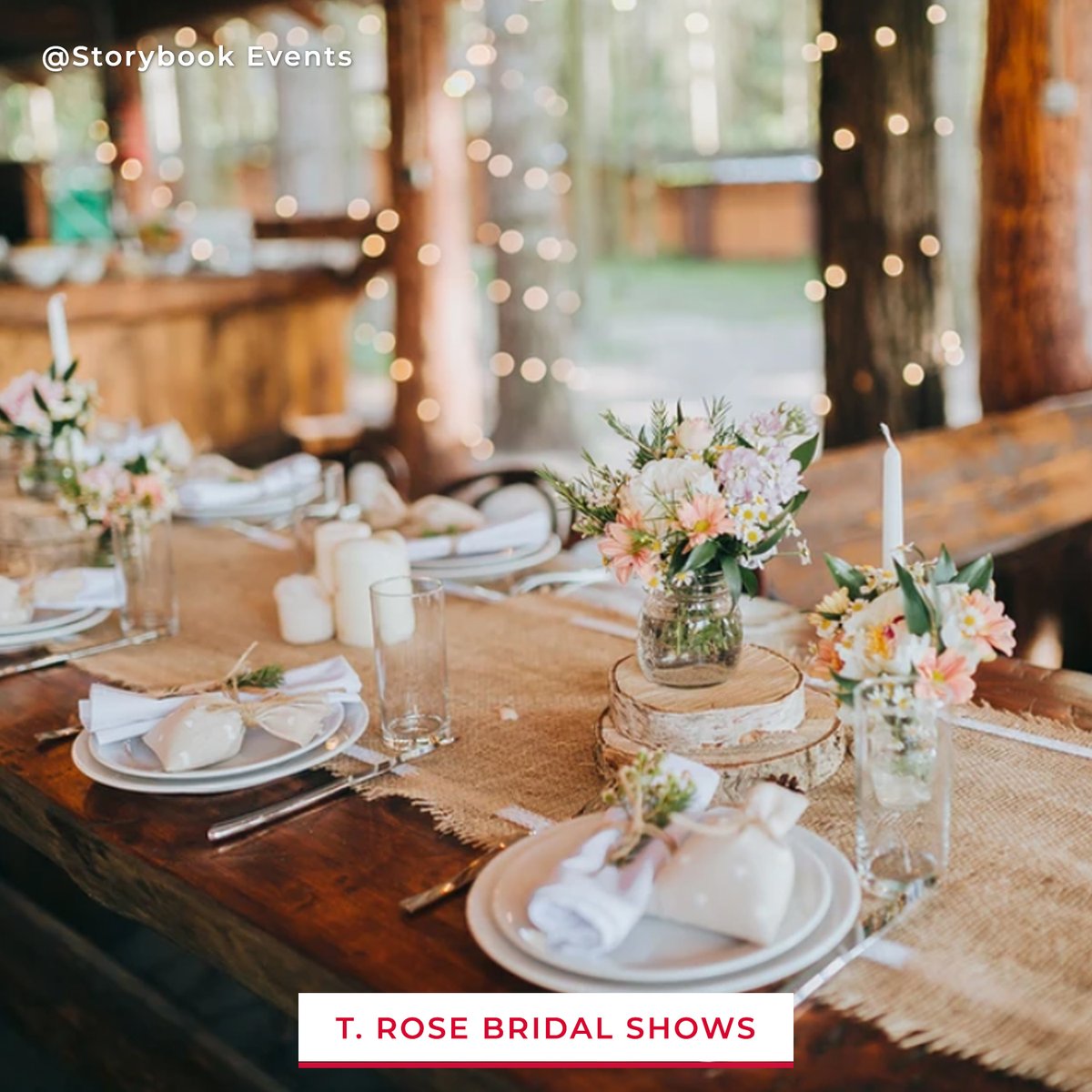 By just looking at this gorgeous and exquisite wedding table setup, we're all mesmerized by its rustic elegance! 🤩

Repost @Storybook Events

#trosebridalshows #weddingdecorations #setup #wedding #rustic #elegant #ad
