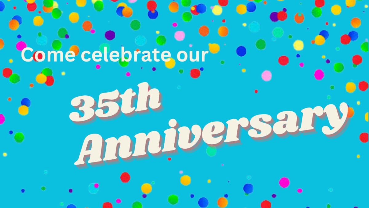 It's our 35th anniversary! Come paw-rty on to benefit awesome dogs and cats!  Read more here:  conta.cc/3ISSMtS   #dogs #cats #adoptdontshop #anniversary #party #benefit