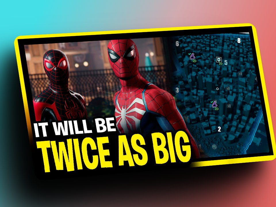 GameNew100's tweet photo. 🎥 Today's video covers:

✅ New #AssassinsCreed  Game Confirmed for Ubisoft Forward
✅  #MarvelsSpiderMan2 : Map Size Doubled, New Areas Revealed
✅ #GTA6  Reportedly Includes Playable Area in Cuba 
And more! Check it out here 👉 https://t.co/ItVP6MZnCh https://t.co/spZ5PIi9Sq