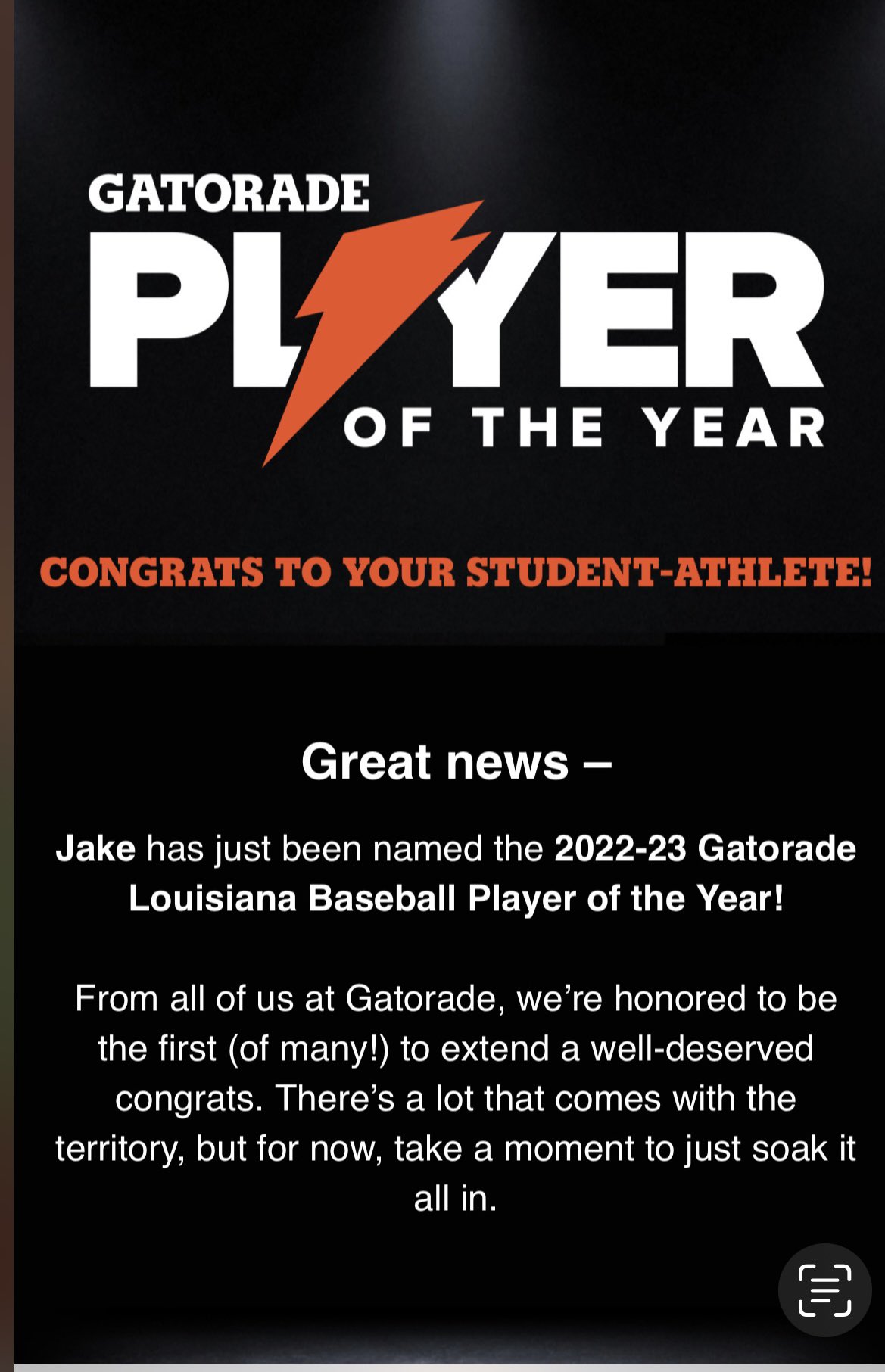 sam moore on Twitter "Congratulations to Sulphur’s own Jake Brown as