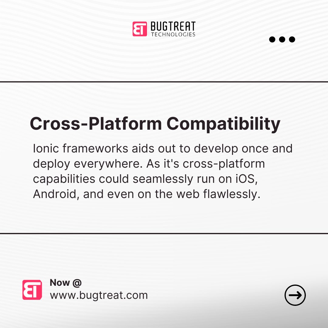bugtreat's tweet image. Build feature-rich and seamless mobile apps with our Ionic development expertise.
Now have a consult with us and hire a Ionic developer.
To know more, Visit: bugtreat.com
#ionicdeveloper #hireionicdeveloper #mobileappdevelopment #india #uk #ionicframework #js