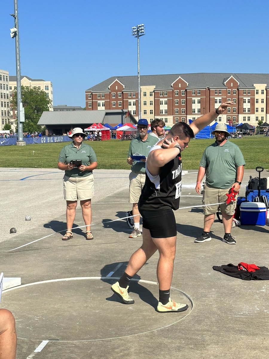 TC_Schools_KY's tweet photo. πππππ ππππππππ! Hunter Coslow is the Class 2A Shot Put State Champion!!
Expect greatness from Taylor County Track and Field!
Congrats, Hunter!
#tcpride #gocards #tchstrack #expectgreatness https://t.co/TIQLBm5qZC