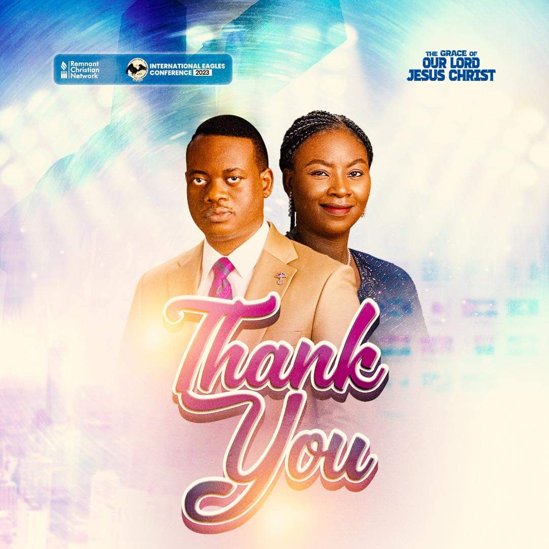 Happy new month to you, most excellent beloved! 

We extend our heartfelt appreciation to all of you for your valuable presence and active participation at the just-concluded INTERNATIONAL EAGLES' CONFERENCE 2023.