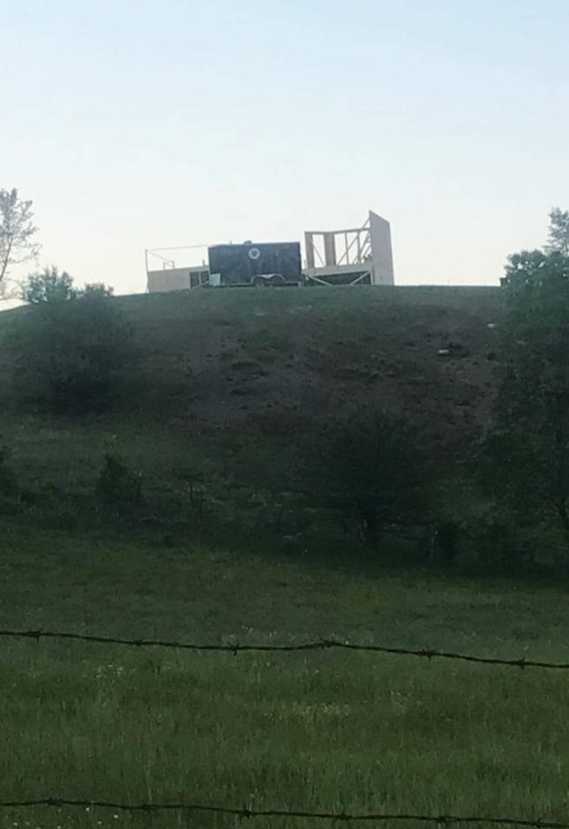 Beetlejuice 2 gonna be filmed in Vermont in East Corinth. Here is a pic of the house being built! #Beetlejuice2