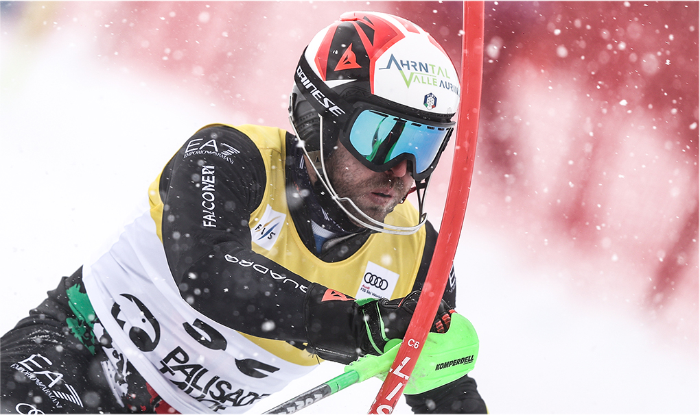 Neue Partnerschaft: Simon Maurberger wechselt von Atomic zu Fischer (Foto: © Archivio FISI/ Pentaphoto/ Gabriele Facciotti)   +++  Bericht:  skiweltcup.tv/index.php/neue…  Infos: #fisalpine #skiweltcup #skiworldcup @fisalpine