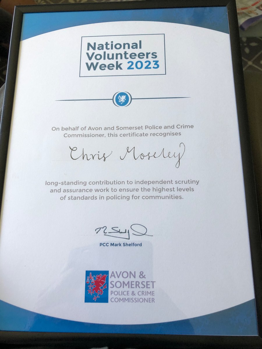 When you don’t have to volunteer for your landlord and win awards for something else with a big thank you for doing it!