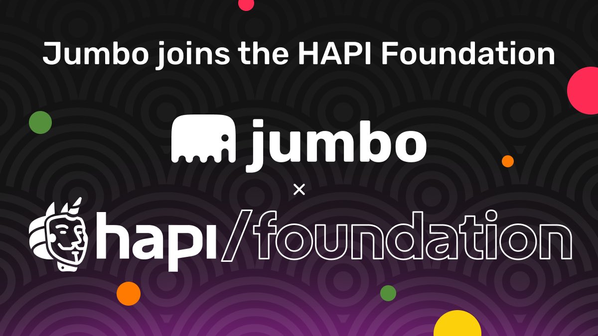 🔥We are excited to announce that Jumbo Exchange joins the cybersecurity initiative - <a href="/i_am_hapi_one/">HAPI | Cybersecurity Solutions</a> Foundation

👉This will help us to further increase the security of our exchange.

❗We are also working with HAPI on something special that will be announced very soon!