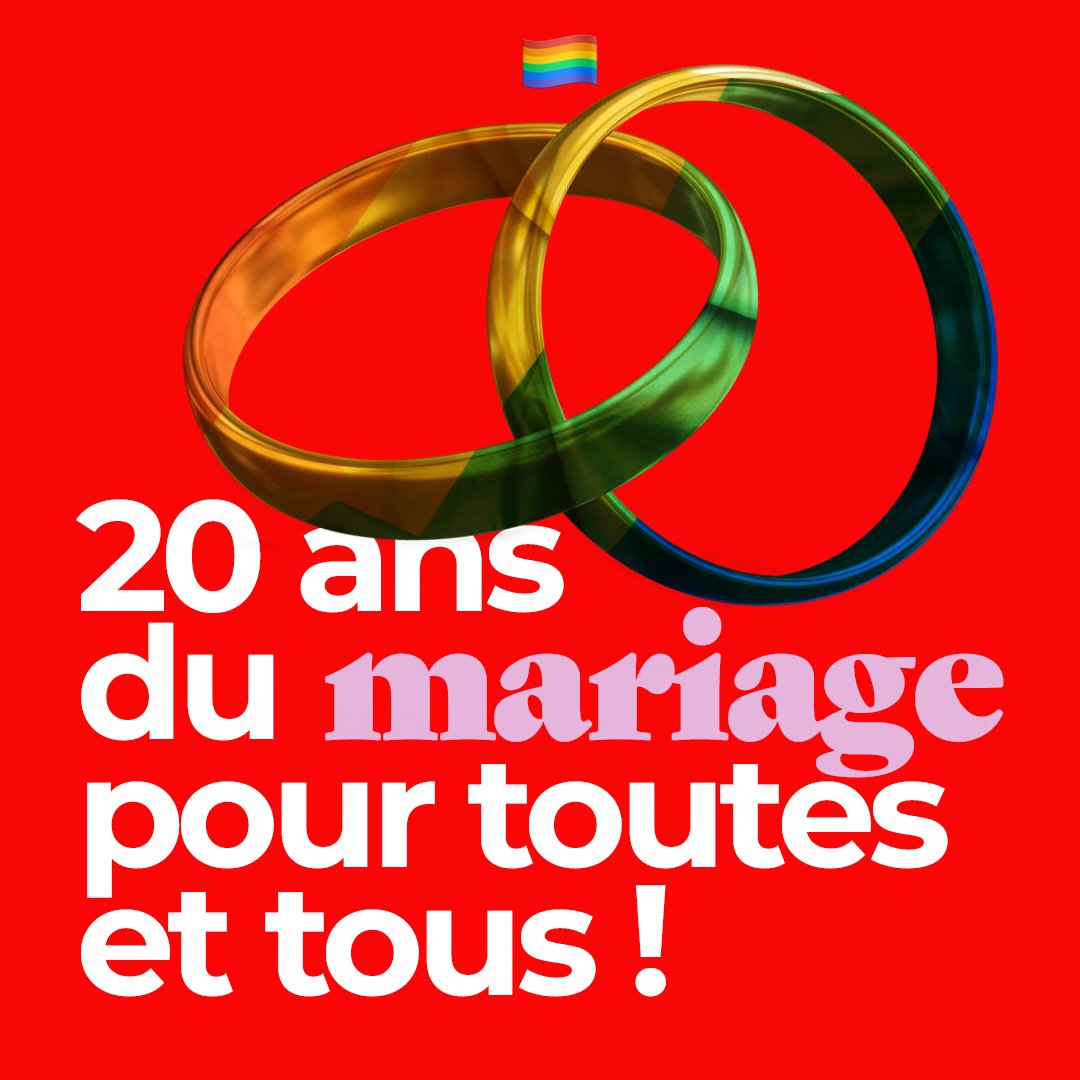 PSofficiel's tweet image. Il y a 20 ans, la Belgique était pionnière en légalisant le mariage homosexuel, devenant le 2e pays au monde à le faire. Néanmoins, le combat pour les droits #LGBTQIA+ continue. Ensemble, continuons la lutte vers une société plus égalitaire et inclusive.