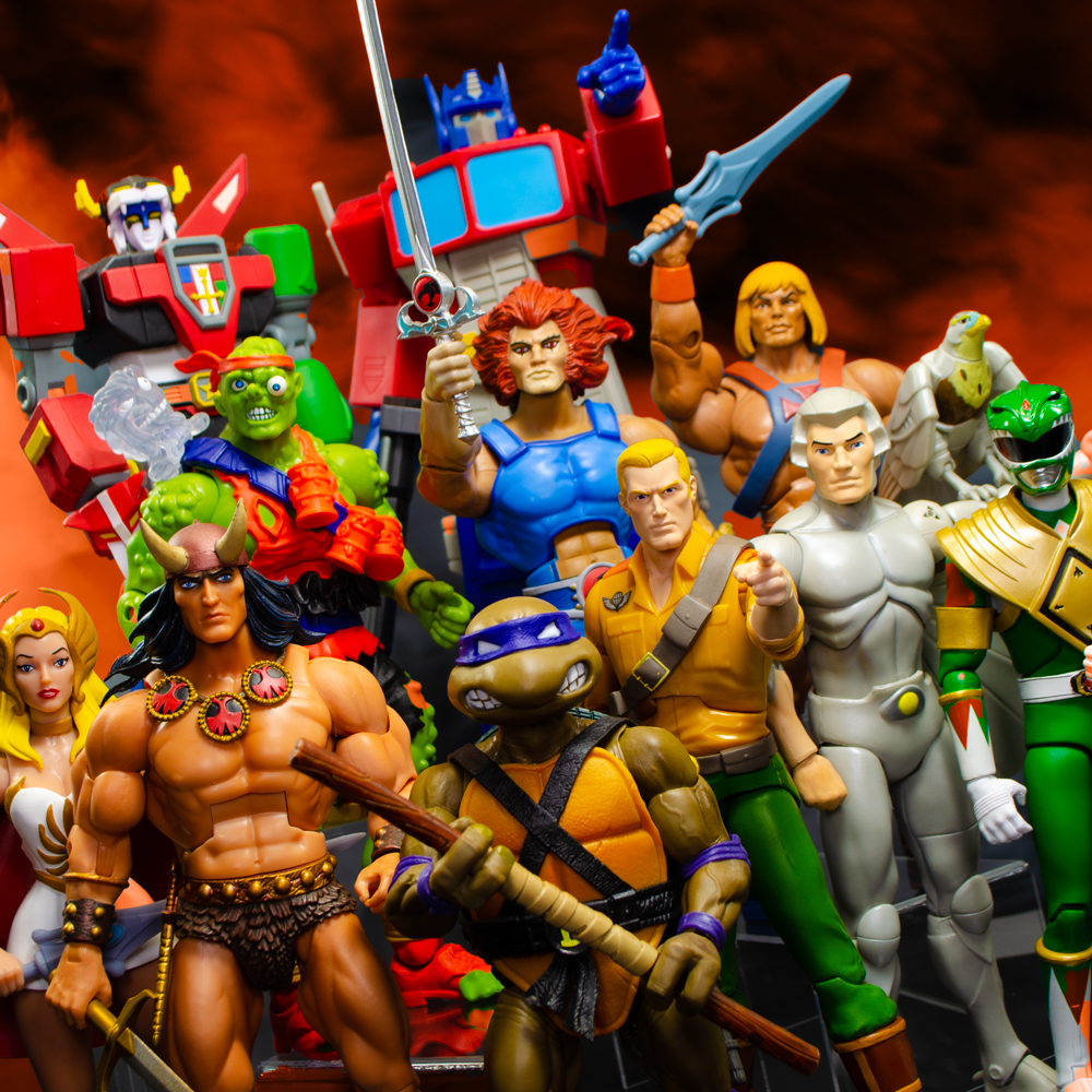 The ULTIMATES! Heroes by @super7store.

#Super7 #ULTIMATESFigures #Fwoosh #theFwoosh #TMNT #MOTU #GIJoe #ThunderCats #MMPR #Transformers #SilverHawks #Voltron #Super7ultimates #ToxicCrusaders #SheRa #ConantheBarbarian