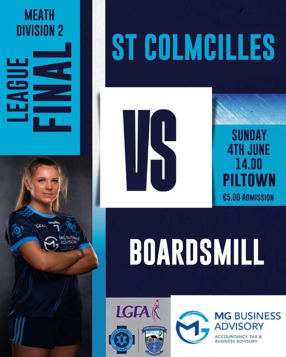 📣📣📣 Ladies League final ahead this weekend! Our Ladies take on @boardsmillgaa in the League final in PILTOWN at 2pm Sunday. Come out and support the girls. This is their third final in a row and a big home crowd is just what we need ! @mg_businessadv #seasiders